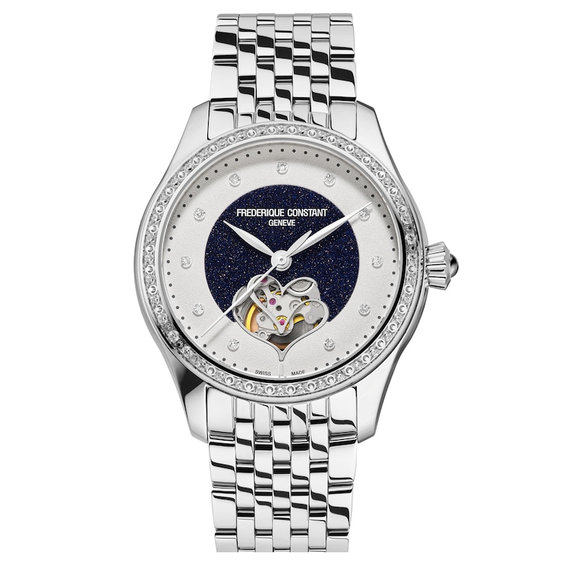 Main Image 1 of Frederique Constant Classics Double Heartbeat Diamond 36mm Women's Watch FC-313AVD3BD6B