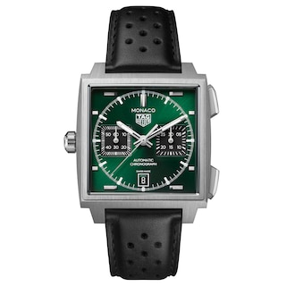 TAG Heuer Monaco Chronograph 39mm Men's Watch CDW2180.FC8360