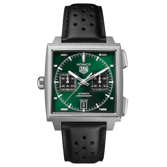 TAG Heuer Monaco Chronograph 39mm Men's Watch CDW2180.FC8360