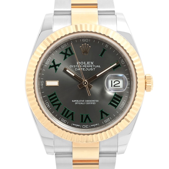 Previously Owned Rolex Datejust Automatic 41mm Mens Watch 7Mfc8Evs Model 126333
