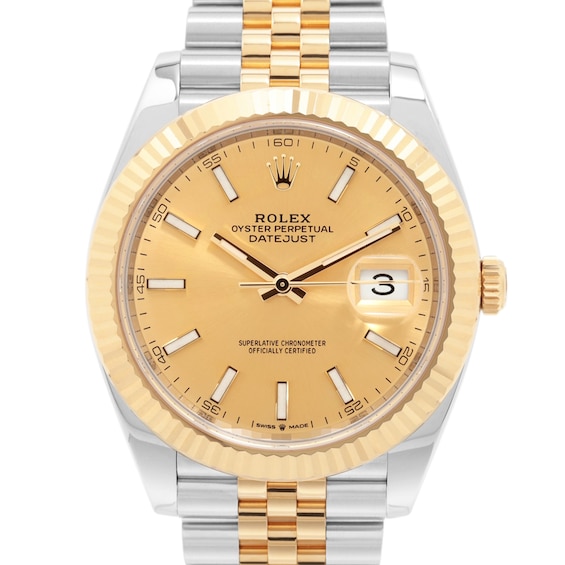 Previously Owned Rolex Datejust Automatic 41mm Mens Watch J1Qpdjss Model 126333