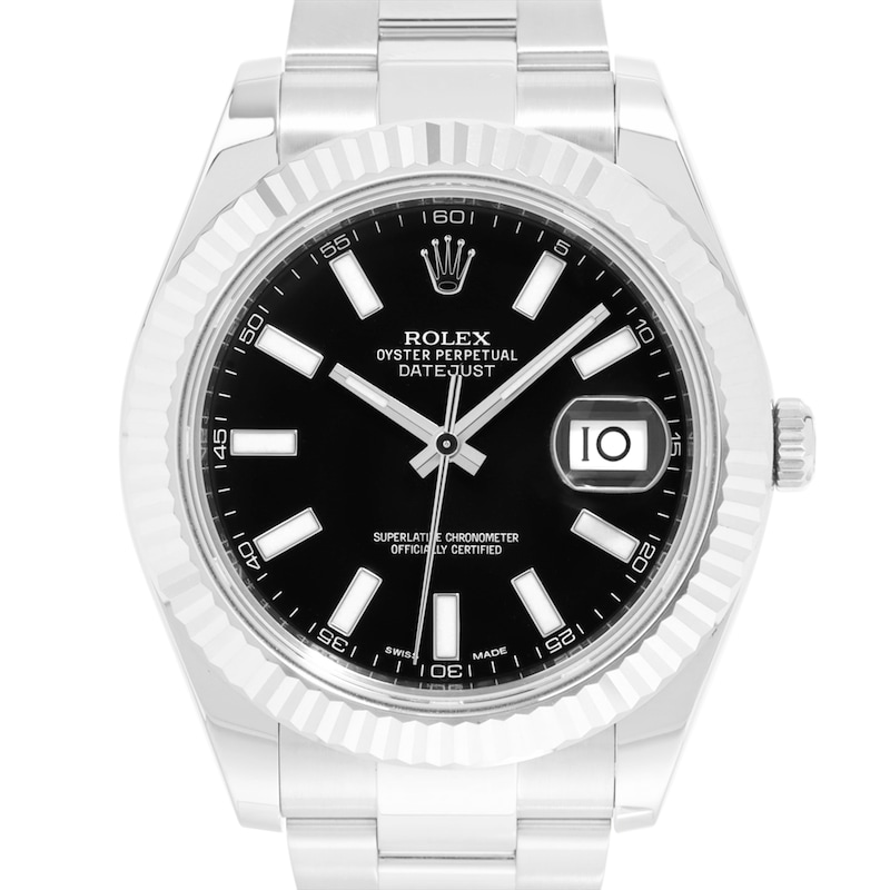 Main Image 1 of Previously Owned Rolex Datejust Automatic 41mm Men's Watch P1D6TYBQ (Model: 116334)