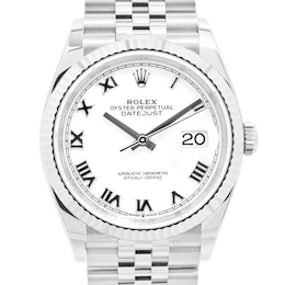 Previously Owned Rolex Datejust Automatic 36mm  Watch KY8VKY39 (Model: 126234)
