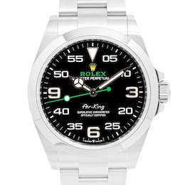 Previously Owned Rolex Oyster Perpetual Air-King 40mm Men's Watch 3TYGLOV2 (Model: 126900)
