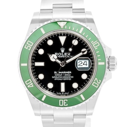 Previously Owned Rolex Submariner Date Automatic 41mm Men's Watch FQU4D1OE (Model: 126610LV)