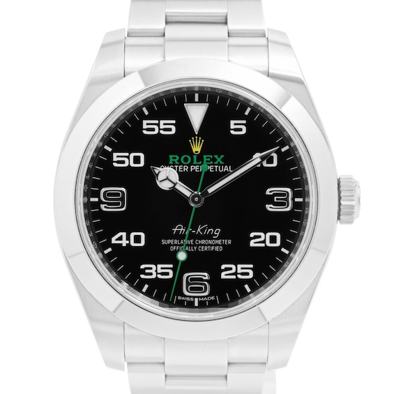 Previously Owned Rolex Oyster Perpetual AirKing 40mm Mens Watch 0Skanxu8 Model 126900