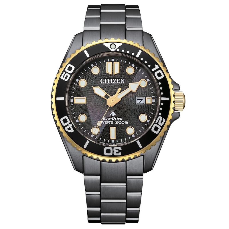 Main Image 1 of Citizen Eco-Drive Promaster Dive LIGHT in BLACK 40.6mm Men's Watch BN0264-53E