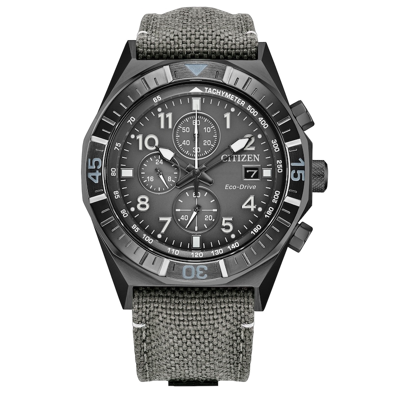 Main Image 1 of Citizen Eco-Drive Sports Casual Nighthawk Chronograph 42mm Men's Watch CA0897-04H