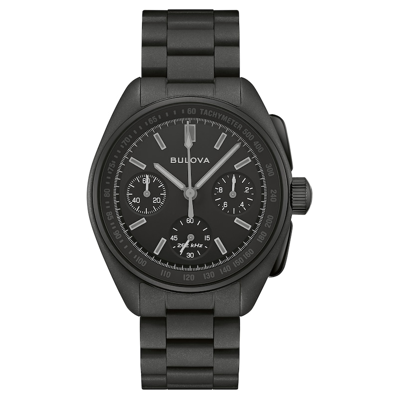 Main Image 1 of Bulova Archive Series Lunar Pilot Black Hole Chronograph 41mm Men's Watch 98A335