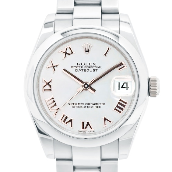 Previously Owned Rolex Datejust Automatic 31mm Women's Watch 4Q9JNM8U (Model: 178240)