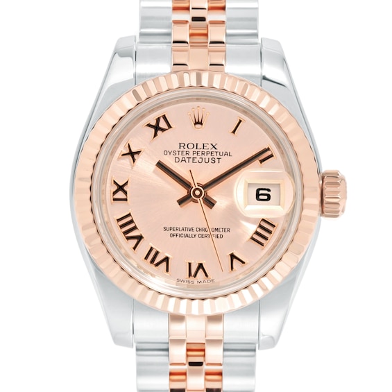 Previously Owned Rolex Datejust Automatic 26mm Women's Watch 8947DTR4 (Model: 179171)