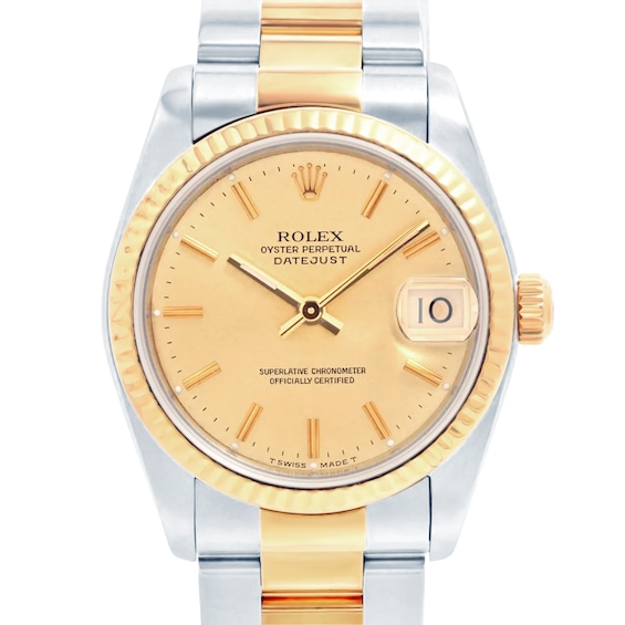 Previously Owned Rolex Datejust Automatic 31mm Women's Watch JZJIAEO8 (Model: 68273)