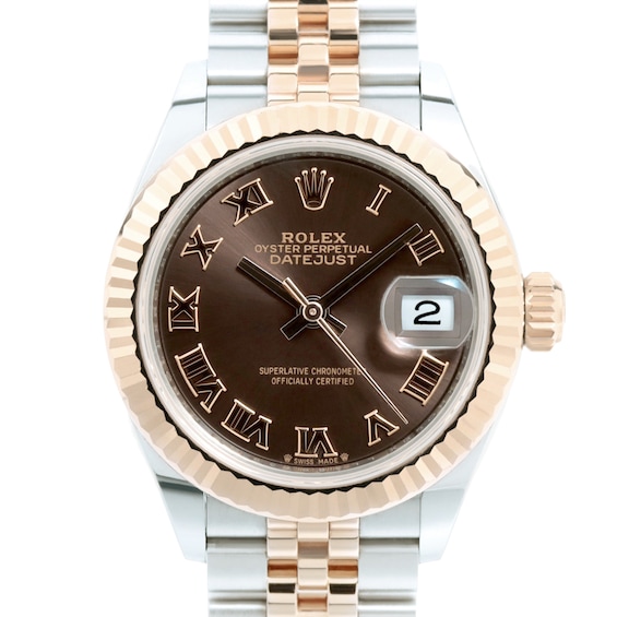 Previously Owned Rolex Datejust Automatic 28mm Women's Watch DU7R2SC9 (Model: 279271)