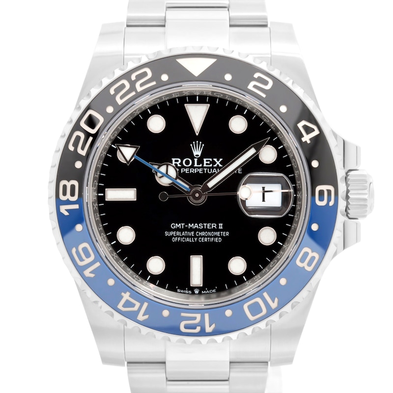 Main Image 1 of Previously Owned Rolex GMT-Master II Automatic 40mm Men's Watch N4AD9MNB (Model: 126710BLNR)