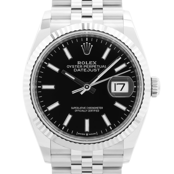 Previously Owned Rolex Datejust Automatic 36mm Watch 8ZCJLOSA (Model: 126234)