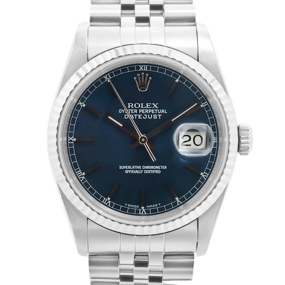 Previously Owned Rolex Datejust Automatic 36mm Watch A4JAK0CB (Model: 16234)