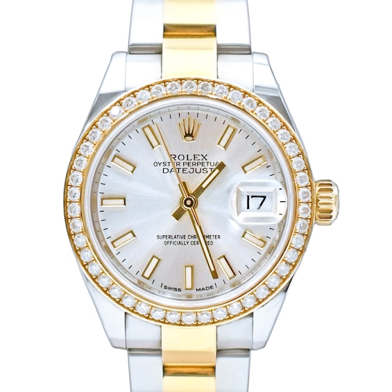 Previously Owned Rolex Datejust Diamond Automatic 28mm Women's Watch WCQYK7KK (Model: 279383RBR)