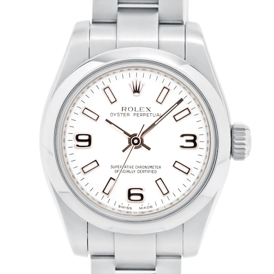 Previously Owned Rolex Datejust Automatic 26mm Women's Watch B877WKS4 (Model: 176200)