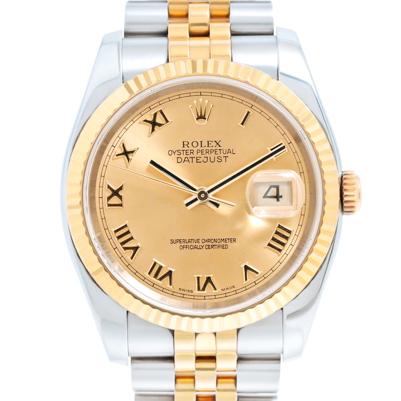 Main Image 1 of Previously Owned Rolex Datejust Automatic 36mm Watch YCDNSHRF (Model: 116233)