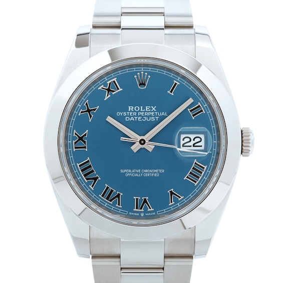 Previously Owned Rolex Datejust Automatic 41mm Men's Watch WZ37LKAO (Model: 126300)