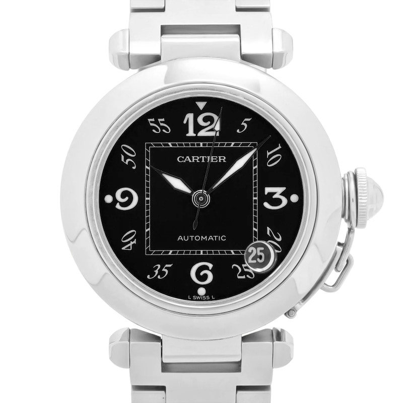 Main Image 1 of Previously Owned Cartier Pasha Automatic 35mm Watch KLFU3FOO (Model: W31043M7)