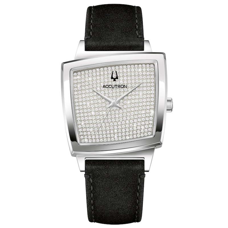 Main Image 1 of Accutron Heritage Memphis 521 1-7/8 ct tw Diamond 36mm Watch 26D200
