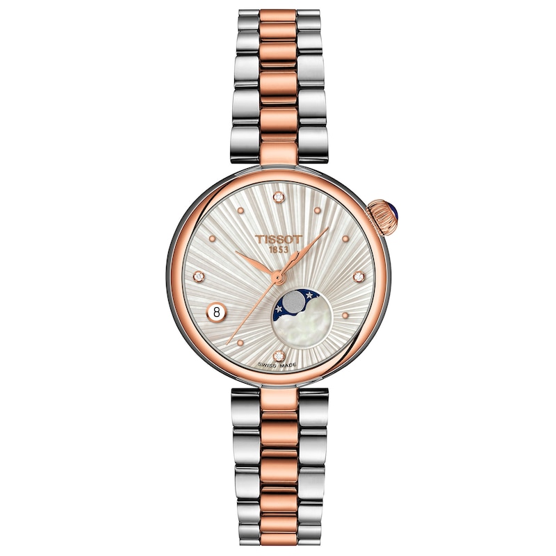 Main Image 1 of Tissot Désir Moonphase Diamond Accent 29.6mm Women's Watch T1522232203600