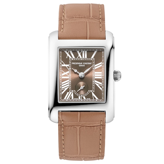 Frederique Constant Classics Carrée Small Seconds 36x25mm Women's Watch FC-235BR2C6