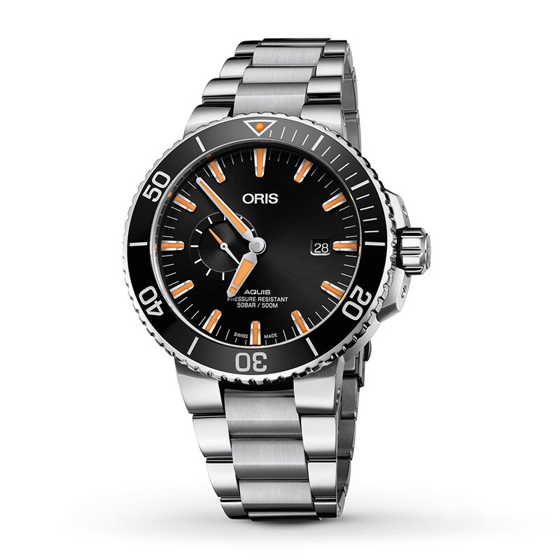 Main Image 1 of Oris Aquis Small Second Date Watch 743773341590782405