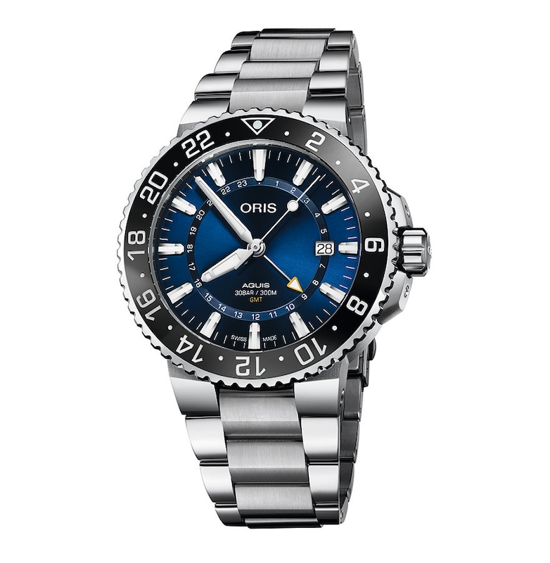 Oris Aquis GMT Men's Watch 0179877544135-0782