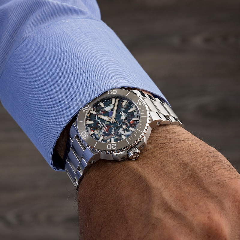 Main Image 3 of Oris Aquis Date Upcycle Men's Watch 01 733 7766 4150-SET