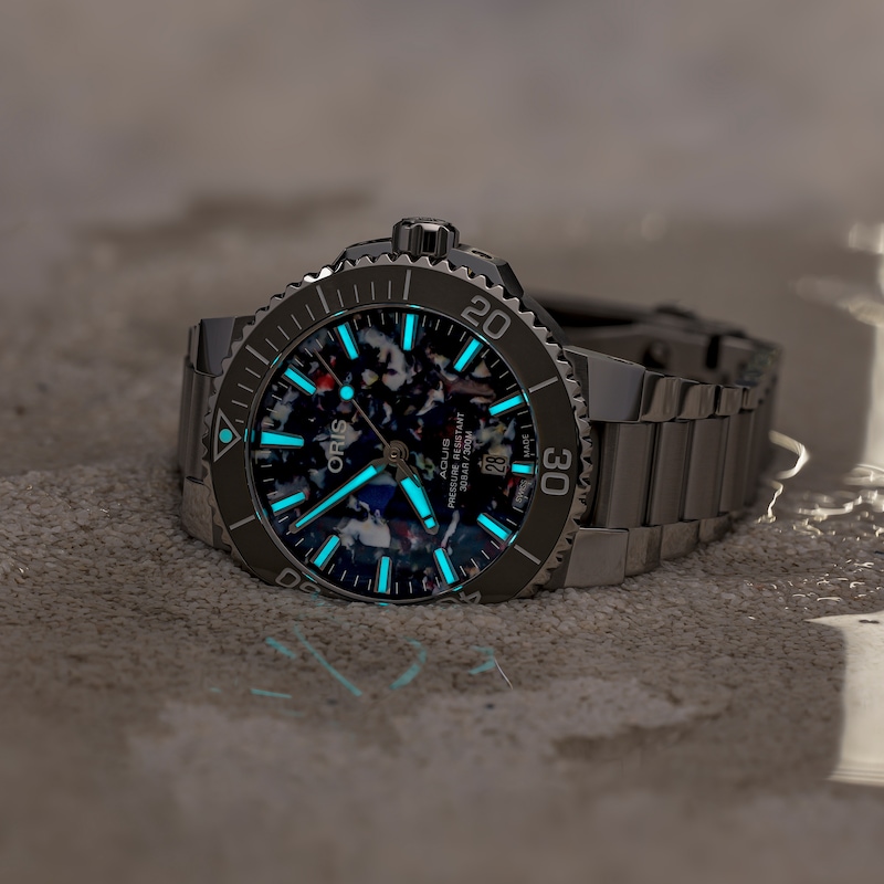 Main Image 4 of Oris Aquis Date Upcycle Men's Watch 01 733 7766 4150-SET