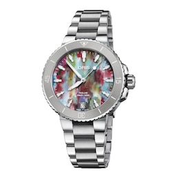 Oris Aquis Date Upcycle Women's Watch 01 733 7770 4150-SET