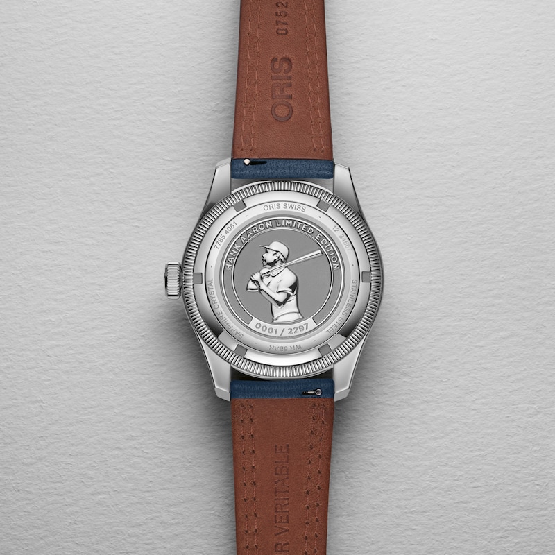 Main Image 2 of Oris Big Crown Pointer Hank Aaron Limited Edition Watch 01 754 7785 4081-SET