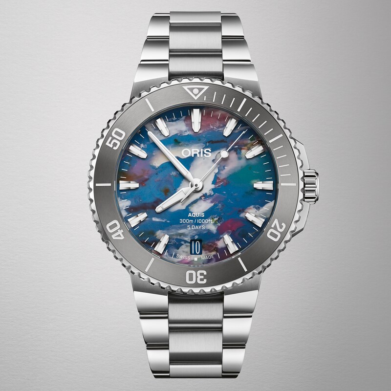 Main Image 4 of Oris Aquis Date Upcycle Calibre 400 Men's Watch 01 400 7790 4150-07 8 23 02PEB
