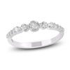 Thumbnail Image 1 of Brilliant Moments Diamond Graduated Fashion Ring 1/2 ct tw 14K White Gold