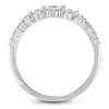 Thumbnail Image 2 of Brilliant Moments Diamond Graduated Fashion Ring 1/2 ct tw 14K White Gold