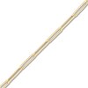 Thumbnail Image 3 of Italia D'Oro Elongated Paperclip Chain Bracelet 6mm Hollow 14K Yellow Gold 7.5"