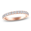 Thumbnail Image 1 of Vera Wang VOW Lab-Grown Diamond Wedding Band 1/2 ct tw 14K Rose Gold
