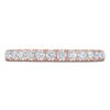Thumbnail Image 3 of Vera Wang VOW Lab-Grown Diamond Wedding Band 1/2 ct tw 14K Rose Gold