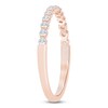 Thumbnail Image 2 of Certified Diamond Anniversary Ring 1/4 ct tw 14K Rose Gold