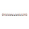 Thumbnail Image 3 of Certified Diamond Anniversary Ring 1/4 ct tw 14K Rose Gold