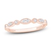 Thumbnail Image 1 of Diamond Anniversary Ring 1/10 ct tw 10K Rose Gold