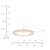 Thumbnail Image 4 of Diamond Anniversary Ring 1/10 ct tw 10K Rose Gold