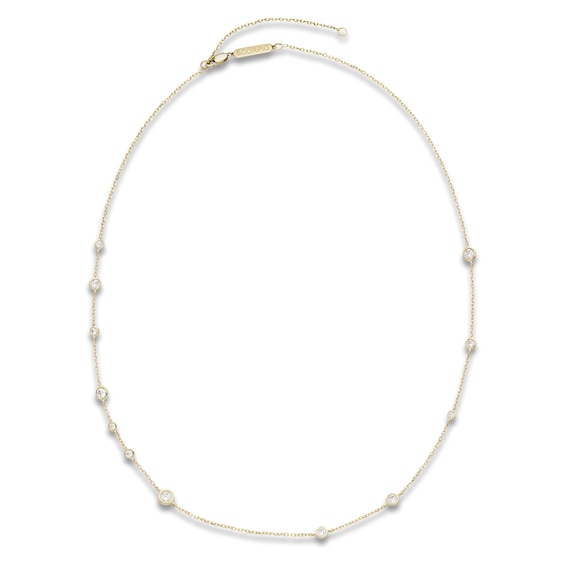 Constellations by Jared Lab-Grown Diamond Scorpio Necklace 3/4 ct tw 10K Yellow Gold 18"
