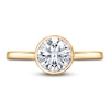 Thumbnail Image 2 of Diamond Solitaire Engagement Ring 3/4 ct tw Bezel-Set Round 14K Yellow Gold (I2/I)