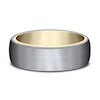 Thumbnail Image 2 of Wedding Band Grey Tantalum/14K Yellow Gold 6.5mm