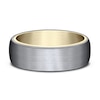 Thumbnail Image 3 of Wedding Band Grey Tantalum/14K Yellow Gold 6.5mm