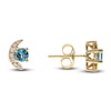 Thumbnail Image 0 of Natural Blue Topaz Earrings 1/15 ct tw 14K Yellow Gold