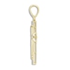 Thumbnail Image 3 of Men's Diamond Cross Charm 1/2 ct tw Round 10K Yellow Gold